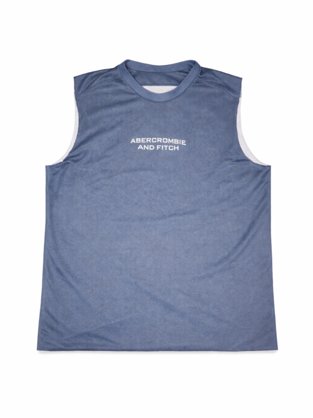 Vintage Abercrombie & Fitch Men’s Reversible Muscle Shirt Gray Sleeveless Tank